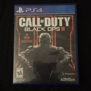 PS4 call of duty Black ops 3